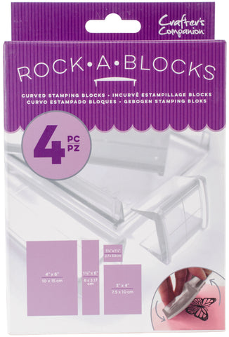 Crafter's Companion Rock-A-Blocks 4/Pkg