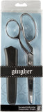 Gingher Micro-Serrated Edge/Knife Edge Dressmaker Shears 8"