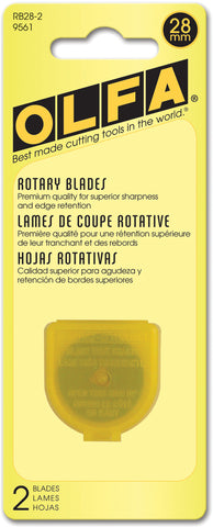 OLFA Rotary Blade Refill 28mm 2/Pkg