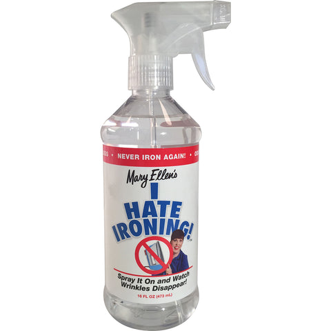 Mary Ellen's I Hate Ironing! Spray Wrinkle Remover 16oz