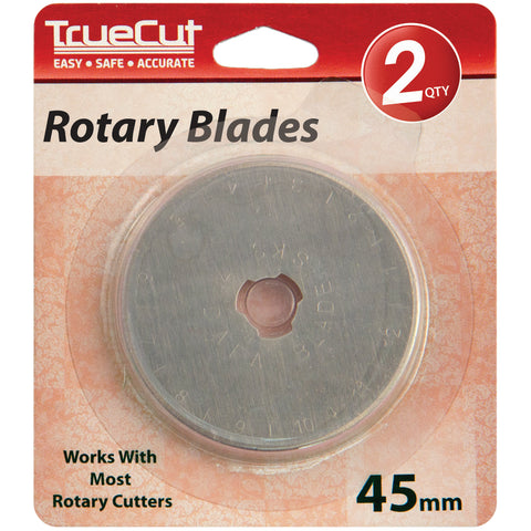 TrueCut Rotary Blade Refills 45mm 2/Pkg