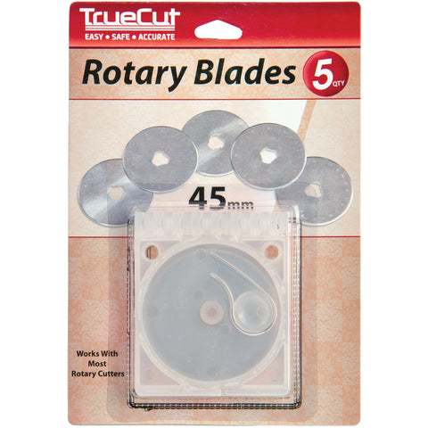 TrueCut Rotary Blade Refills 45mm 5/Pkg