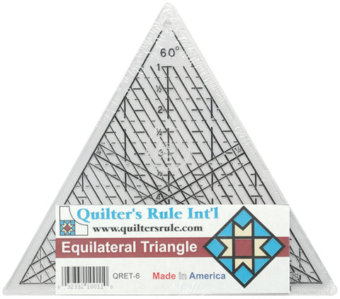 Quilter's Equilateral Triangle Ruler