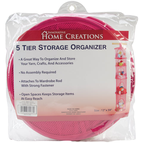 Innovative Home Creations 5 Tier Storage Organizer