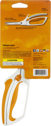 Fiskars Easy Action Bent Scissors 10"