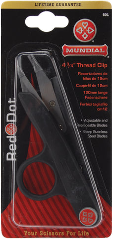 Mundial Red Dot Thread Clips 4.75"