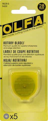 OLFA Rotary Blade Refill 28mm 5/Pkg