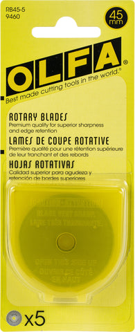 OLFA Rotary Blade Refill 45mm 5/Pkg