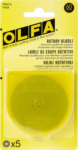 OLFA Rotary Blade Refill 60mm 5/Pkg