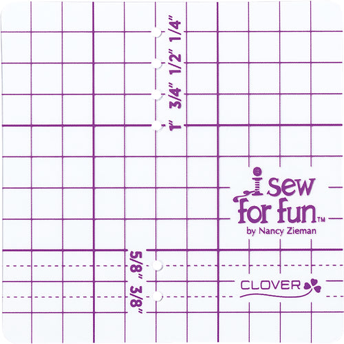 Clover I Sew For Fun Seam Guide By Nancy Zieman