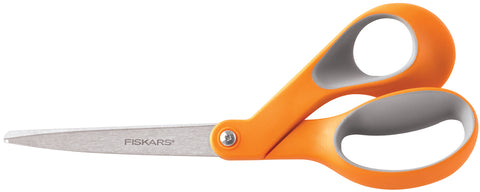 Fiskars Softgrip Bent Scissors 8"