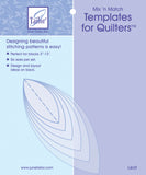 June Tailor Mix'n Match Templates For Quilters 6/Pkg