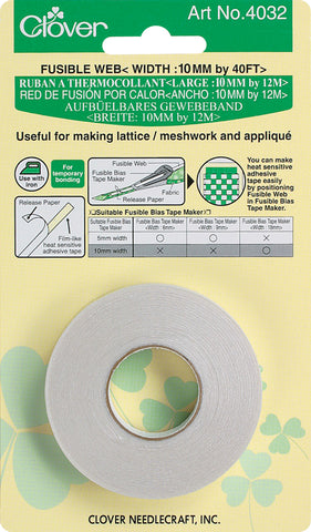 Clover Fusible Web Tape 10mmX40'