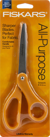 Fiskars Multi-purposed Straight Scissors 8"