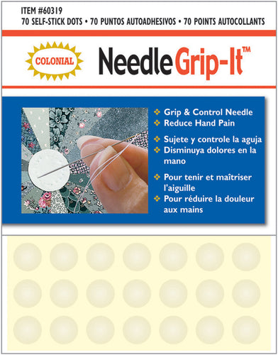 Needle Grip-It Flexible Self-Adhesive Dots