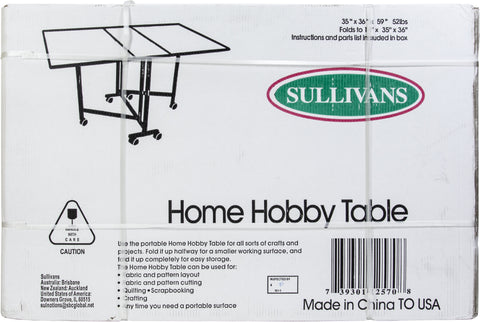 Sullivan's Home Hobby Table