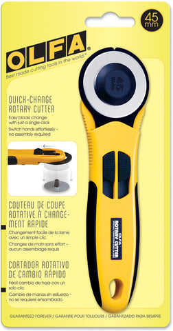 OLFA Quick Change Rotary Cutter 45mm