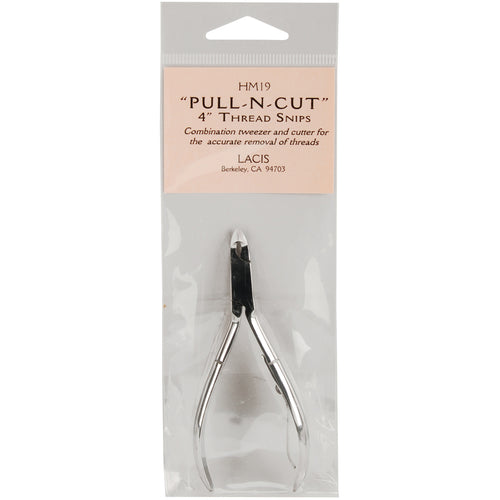 Lacis Pull-N-cut Thread Snips 4"