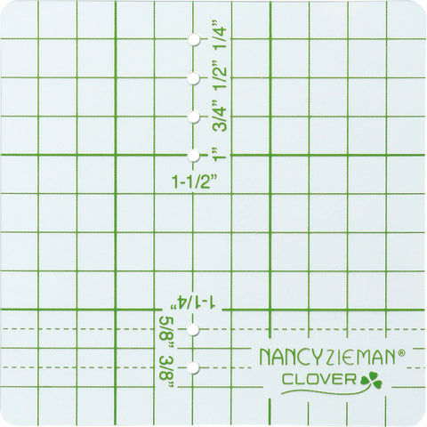 Clover 6-In-1 Stick'n Stitch Guide By Nancy Zieman