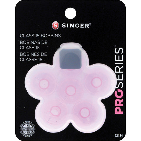 Singer Pro Series Class 15 Transparent Bobbins In Case