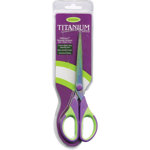 Sullivans Heirloom Titanium Sewing Scissors 7"