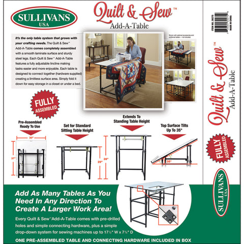 Sullivan's Quilt & Sew Add-A-Table