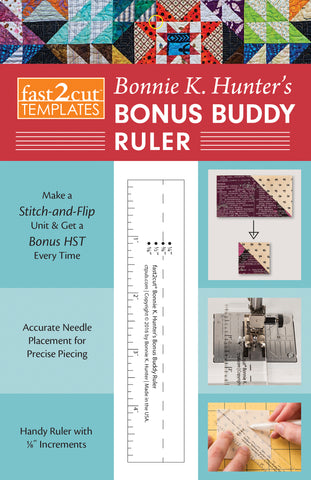 C&amp;T Publishing fast2cut Bonnie K. Hunter's Bonus Buddy Ruler