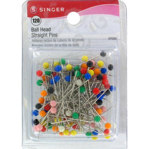 Singer Ball Head Straight Pins