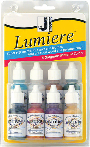 Jacquard Lumiere Mini Exciter Pack .5oz 8/Pkg