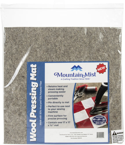 Mountain Mist Wool Pressing Mat 17"X17"X.5"