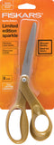 Fiskars Premier Bent Sparkle Scissors 8"