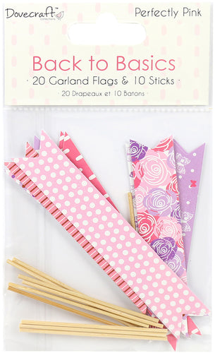 Dovecraft Back To Basics Garland Flags