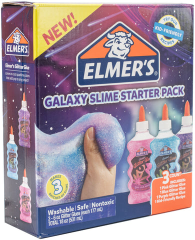 Elmer's Galaxy Glitter Glue 3/Pkg
