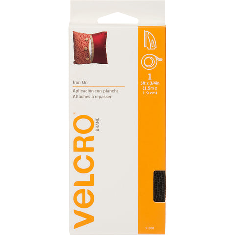 VELCRO(R) Brand Iron-On Tape 3/4"X5'