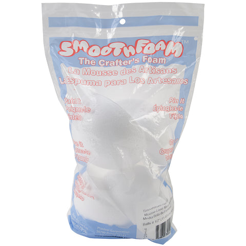 SmoothFoam Half Balls 4/Pkg