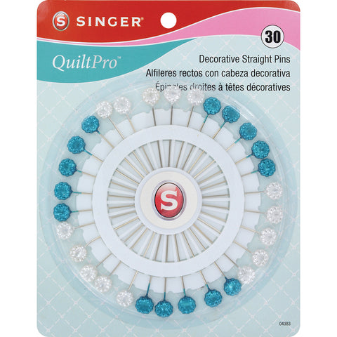 Singer QuiltPro Decorative Straight Pins