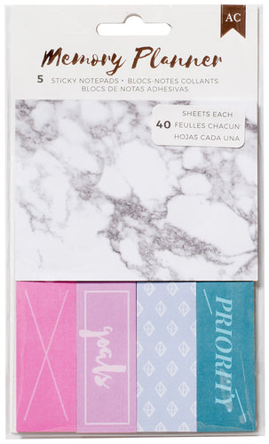 American Crafts Memory Planner Sticky Note Pack