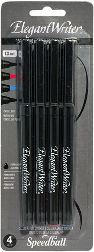 Speedball Elegant Writer  Marker Set 4/Pkg