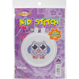 Janlynn/Kid Stitch Mini Counted Cross Stitch Kit 3" Round