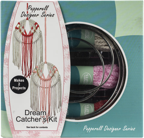 Pepperell Designer Macrame Modern Dream Catchers Kit