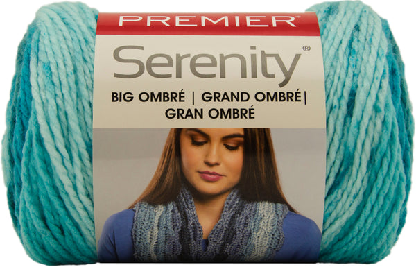 Premier serenity big ombre yarn sale