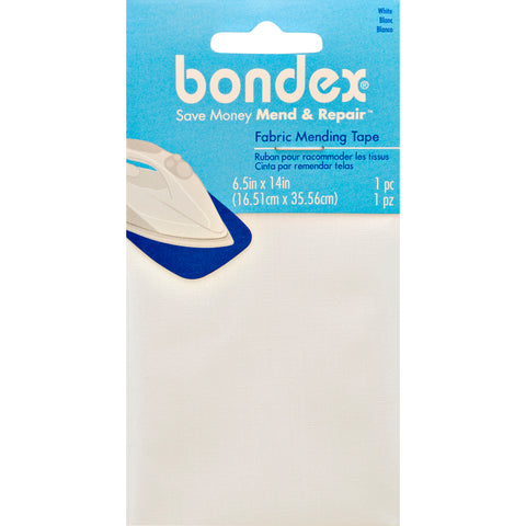 Bondex Iron-On Mending Fabric 6.5&quot;X14&quot;