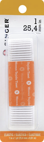 Singer Non-Roll Ribbed Elastic 1"X1yd