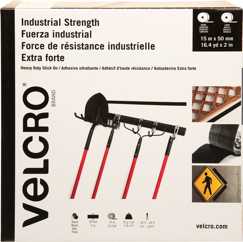 VELCRO(R) Industrial Strength Peel & Stick Tape 50mmX15m