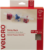 VELCRO(R) Brand Sticky Back Tape .75"X30'