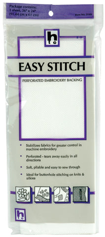 HTC Easy Stitch Perforated Embroidery Backing