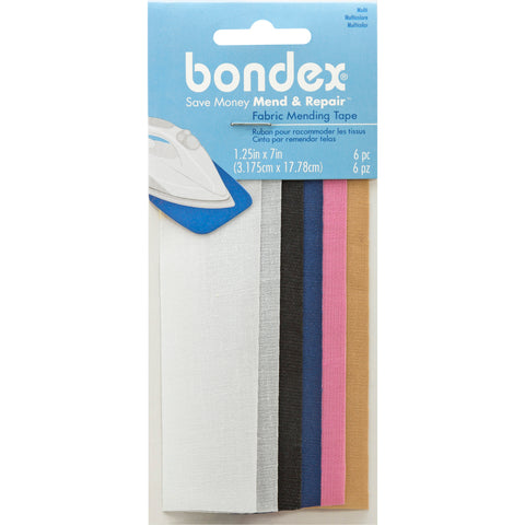 Bondex Iron-On Mending Tape 7&quot;X1-1/4&quot; 6/Pkg