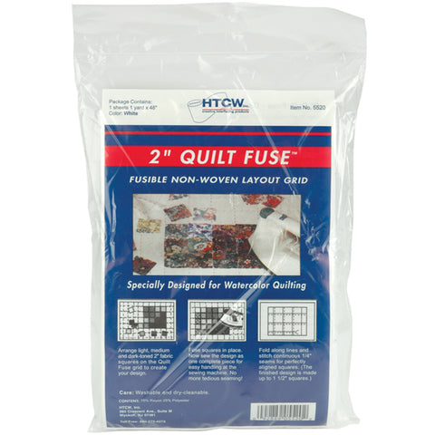 HTC Quilt Fuse Fusible Non-Woven Layout Grid