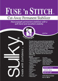 Sulky Fuse 'n Stitch Cut-Away Permanent Stabilizer