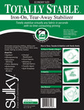 Sulky Totally Stable Iron-On Tear-Away Stabilizer